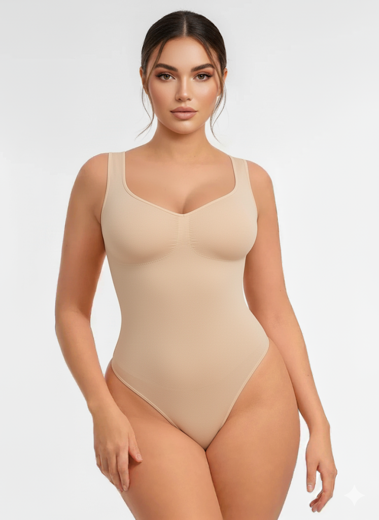 Body sculptant seamless avec larges bretelles – Image 6